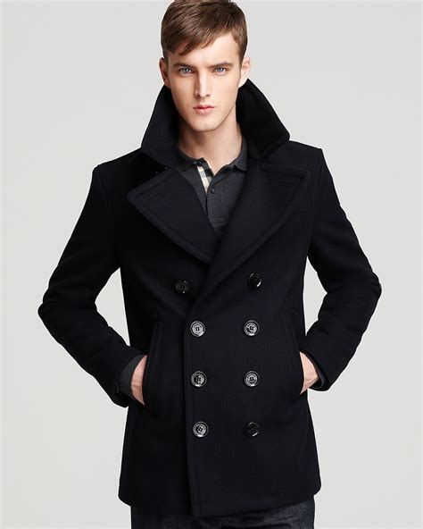 burberry brit peacoat womens|burberry winter coats for men.